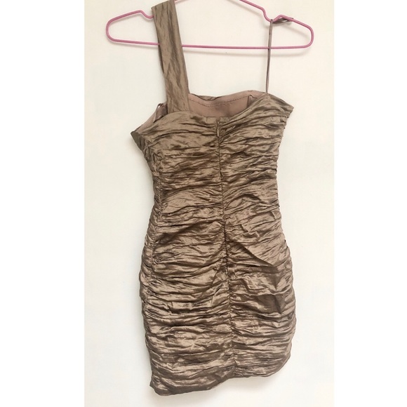 bronze dress • bcbg - Picture 2 of 3